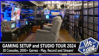 Gaming Setup and Studio Tour 2024  How Coury Makes MLiG  MY LIFE IN GAMING [upl. by Mersey]