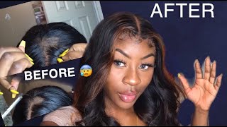 How to FIX a balding frontal Closure Part 2 [upl. by Sarajane]