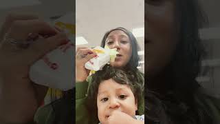 Lettuce 🥬 Wrap diet john316 funny trend diet baby feed viral short cringe reel [upl. by Nodnalb781]