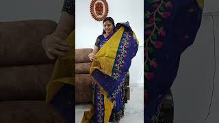 1450 rupeesfree shipping  DHAKA HANDLOOM SAREES  ONLINE SALES  MANA CHIRALA YOGAMBIKA HANDLOOMS [upl. by Assen]