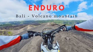 Bali Enduro adventure  Taming Volcano Mountain amp Jungle Trails on Husqvarna FE 350 [upl. by Rossner208]