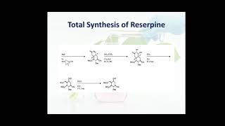 Total synthesis of Reserpine RB Woodward [upl. by Other]