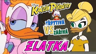 Zářivá Zlatka ✨ 1987 VS 2018  Kačeří příběhy CZECH Goldie OGilt  DuckTales [upl. by Adallard284]