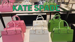 KATE SPADE OUTLET  NEW HANDBAG SUMMER COLLECTION 2024 SALE UP TO 70 OFF SHOPWITHME [upl. by Ineslta406]