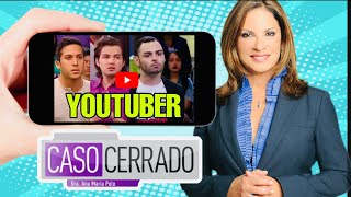 YOUTUBERS en CASO CERRADO  ALEX TIENDA  JAY COLINDRES MI PELO IDIOTA [upl. by Ulyram]