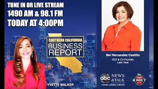 Southern California Business Report with Bel Hernandez Latin Heat Founder amp CEO [upl. by Clementius]