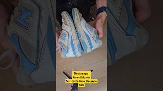 Nettoyage AvantAprès sur cette newbalance newbalance nettoyage avantetapres sneakers rouen [upl. by Truman]