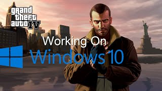 How to fix GTA IV on windows 1081 2016 [upl. by Hengel914]