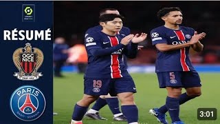 OGC Nice vs PSG 11  highlights  ligue 1 20242025 [upl. by Reinar105]