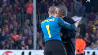 Mourinho Epic Celebration  Barcelona Vs Inter 28042010 [upl. by Shererd]