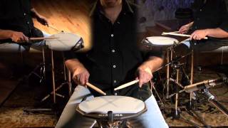 Flam Paradiddle  Drum Rudiment [upl. by Einotna]