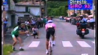 GIRO DE ITALIA 1993CONTRARRELOJ INDIVIDUAL PINEROLOSESTRIERE [upl. by Rodmann]