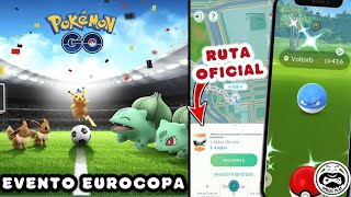 INVESTIGACION TEMPORAL GRATIS EN POKEMON GO POR LA EUROCOPA 2024  EVENTOS JULIO 2024 POKEMON GO [upl. by Ailbert]