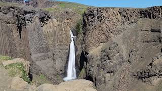 Hengifoss waterfall hike Seydisfjordur Iceland July 15 2024 [upl. by Carolynn]