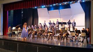 Chilton Middle School Jazz Band at Woodcreek High School Jazz Festival 2023 [upl. by Azeria]