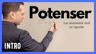 POTENSER og RØDDER Introduktion  Matematik Lær om potenser [upl. by Hurff]