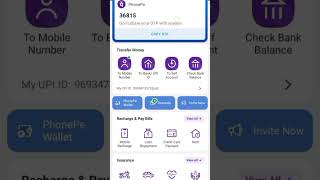 phonepe India post payment Bank automobile [upl. by Sunday]