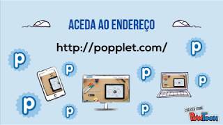 Popplet  Tutorial em português [upl. by Idolah]