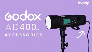 Godox AD400Pro Outdoor Strobe Flash Accessories Review [upl. by Colt44]