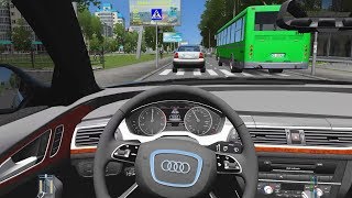 City Car Driving  Audi A6 30TFSI  Street Racing [upl. by Aical]