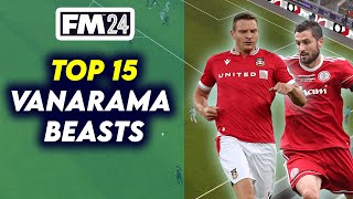 Vanarama National League FM24  TOP 16 BEASTS to SIGN [upl. by Hokanson]