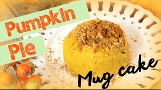 Easy Pumpkin Pie Mug Cake  CHEAP CLEAN EATS [upl. by Myrtie]