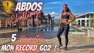 602 Abdos en 5 minutes c’est le record à battre 💯🔥  Relèves le défi ✌🏽 [upl. by Anihtyc]