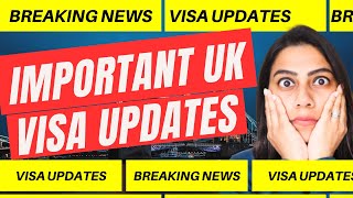 Latest UK Visa CHANGES  UKVI Updates Work Visa Dependent visa amp UK Student Visa [upl. by Furie936]