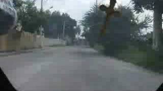 Terrifying sidecar ride along Perimeter road Angeles City in the Philippines [upl. by Sharyl]