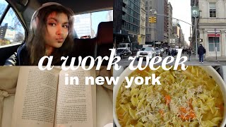 work week in my life New York City Restaurant [upl. by Yelnik]