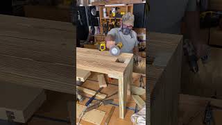 This trend is Fun Distressing Wood Rustic Bench Johnny Cash countrymusic woodworking diy [upl. by Elleimac644]