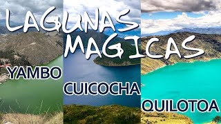 Laguna Quilotoa Cuicocha y Yambo [upl. by Kitti182]