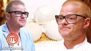 Best Chef Heston Blumenthal Moments  MasterChef Australia  MasterChef World [upl. by Alexine]