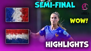 France PaysBas Féminin euro u19 football сhampionship  Highlights 24072024 [upl. by Esirehs]