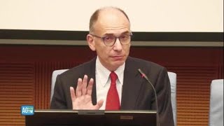 Pd Letta  «Se serve assumo il ruolo di frontrunner della nostra campagna elettorale» [upl. by Durning344]