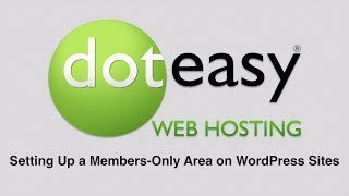 How to Set Up a MembersOnly Area on WordPress Websites [upl. by Renruojos925]