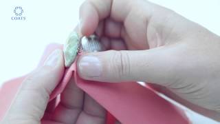 Learn How To Hand Sew a Shank Button US [upl. by Anail]