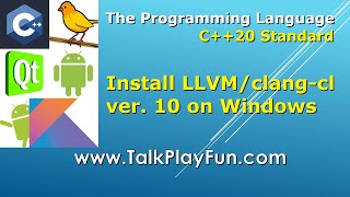 035  SETUP Install LLVMclangcl on Windows NOT LLVMclang over MSYS64MingW64 [upl. by Derreg]