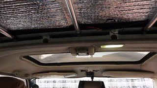 4Runner Soft Top  Solar Panel Rain Test [upl. by Noirda554]