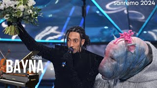 Ghali  BAYNA Sanremo 2024  FULL Orchestra [upl. by Giza58]