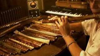 Handmade Wooden Bamboo Flute Demonstration Part 1 [upl. by Alrad]