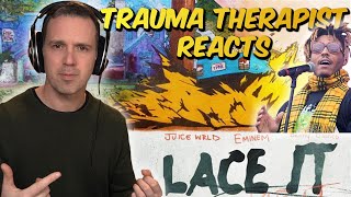 Psychotherapist REACTS to Juice Wrld and Eminem Lace it [upl. by Ehrlich744]