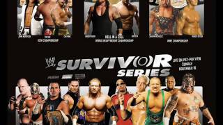 Official Theme Song Survivor Series 2007 w Lyrics [upl. by Marb]