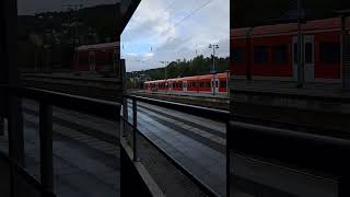 DB BR 425 Ausfahrt S2 nach Kaiserslautern HBF in Mosbach Neckarelz [upl. by Ahsem]