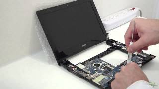 Acer Aspire One D255 Netbook Disassemble Repair and Upgrade [upl. by Slocum498]