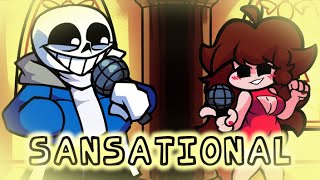 Sansational But Sans VS GF  Friday Night Funkin [upl. by Baylor]