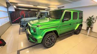 Mercedes GWagon 2023 different Interior and Exterior colors arrives [upl. by Hammond]