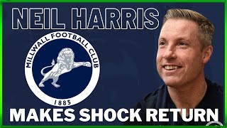 UNBELIEVABLE NEIL HARRIS MAKES SHOCK RETURN TO BE MILLWALL MANAGER AGAIN millwall millwallfc [upl. by Yajeet546]