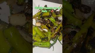 Shishito Peppers are healthy amp delicious 🫑🌶️ [upl. by Nivle]