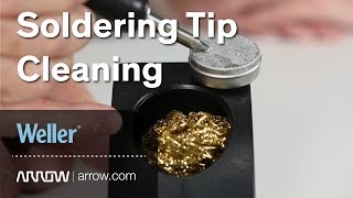 Soldering Tip Cleaning [upl. by Sherrard]